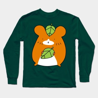 Leaf Hamster Long Sleeve T-Shirt